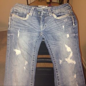 Day Trip Buckle Jeans