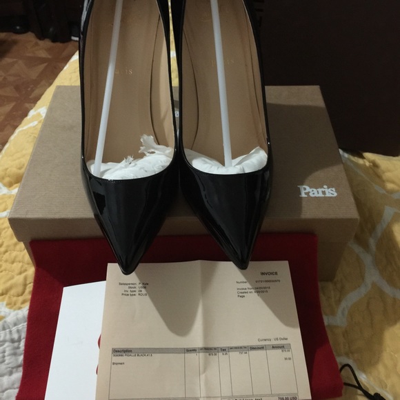 ❌SOLD❌Christian Louboutin Pigalle Patent - Picture 2 of 4