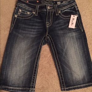 Little Girls Miss Me Bermuda shorts