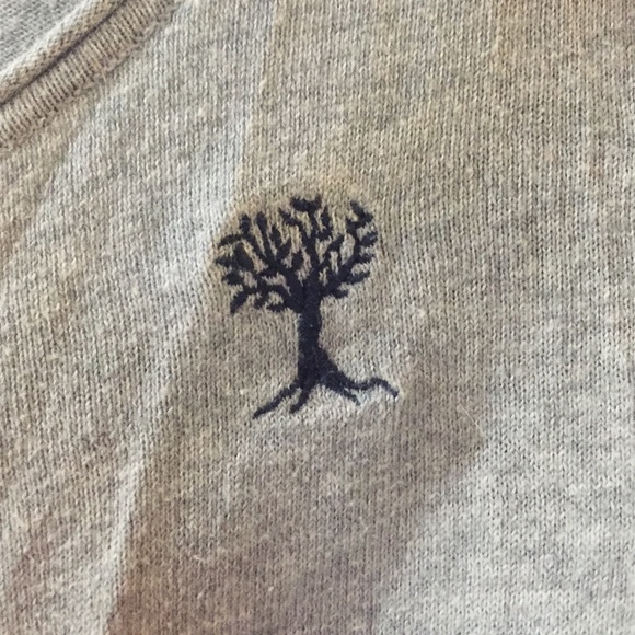 Tildon Grey Cardigan with Tree detail - Picture 2 of 4