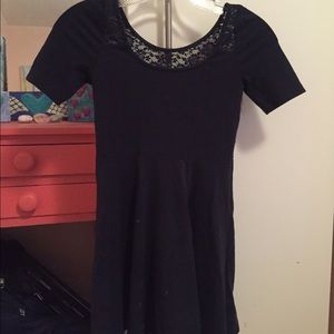 Navy short dress