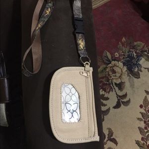 Camo lanyard with id holder