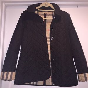 Burberry Brit Black Quilted 'Copford' Jacket