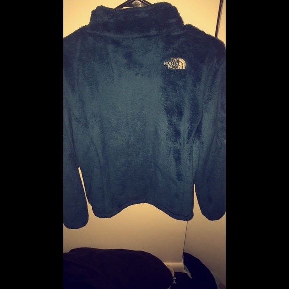 Blue North Face jacket