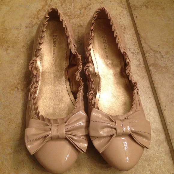 BCBG Nude Flats
