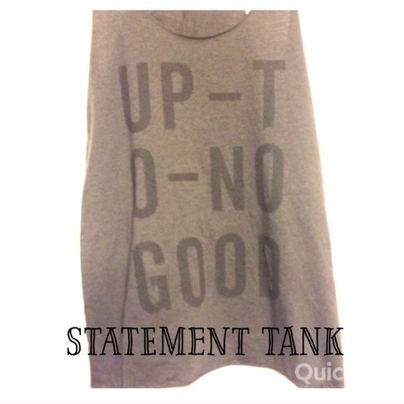 Old Navy Tops - New "Up To No Good" workout tank