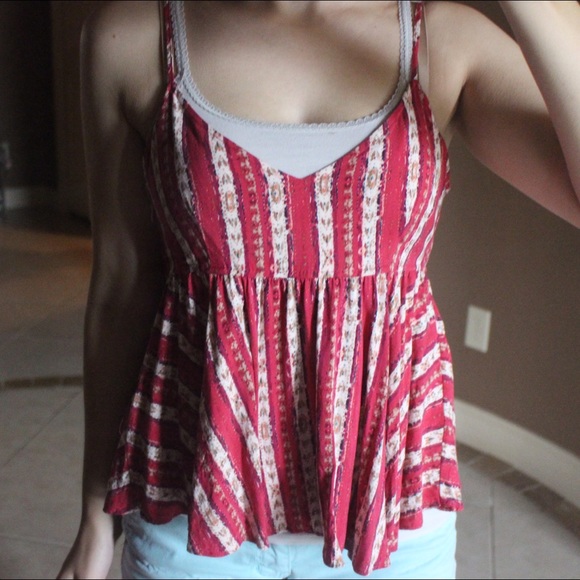 Red f21 top