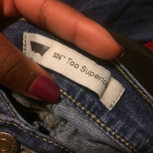 Medium wash skinny Levis