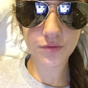 Mirrored Aviator Raybans