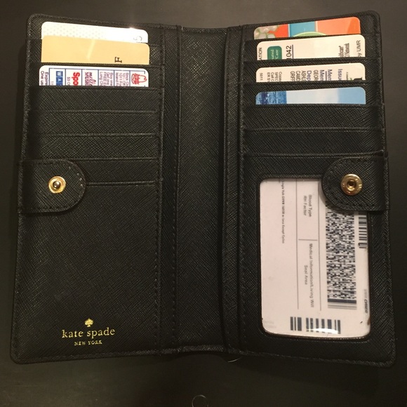 Black Kate spade wallet- looks brand new - Picture 2 of 4