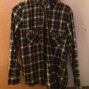 Green flannel
