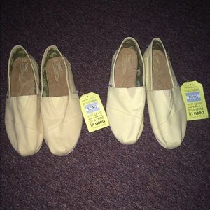 Toms Men ($40 each, $75 both)