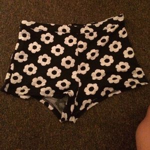 High waisted shorts