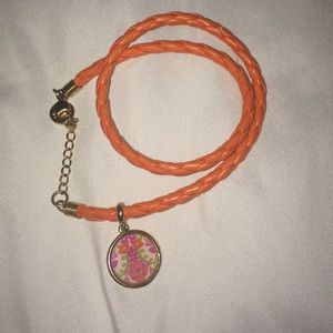 Vera Bradley braided charm bracelet