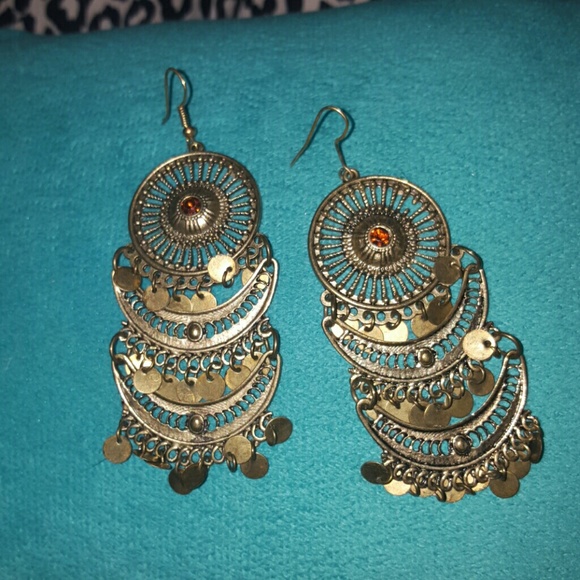 BRONZE ! earings!