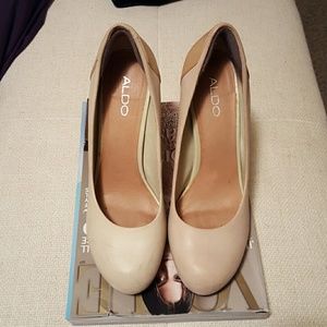 ALDO thick heel pumps