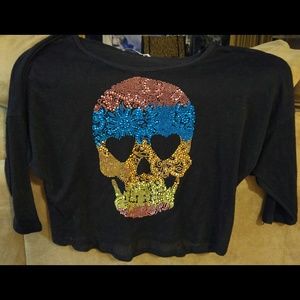 3/4 sleeve junior shirt