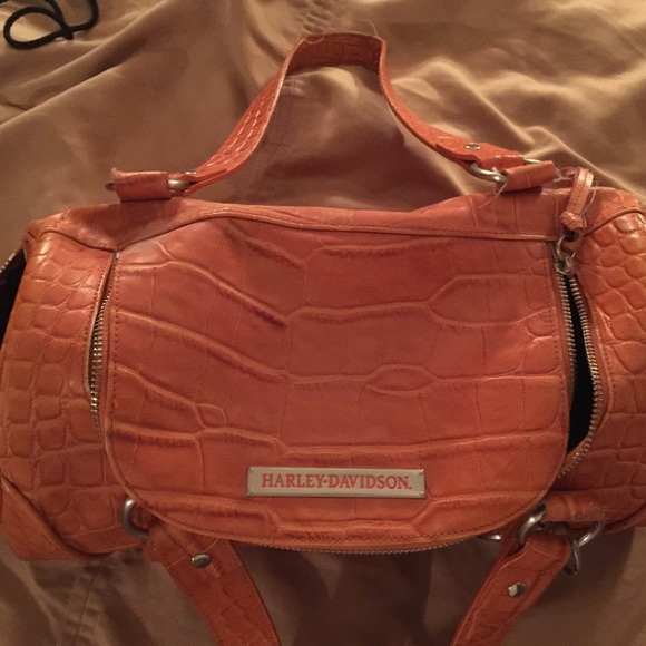 Harley Davidson leather purse