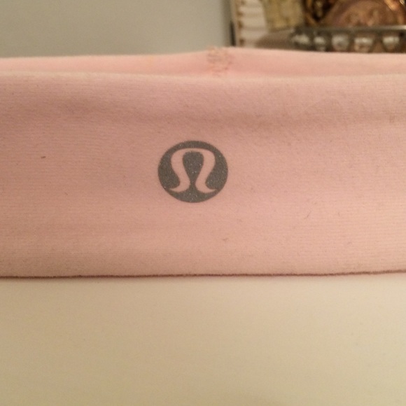 Light pink lululemon head band - Picture 2 of 2