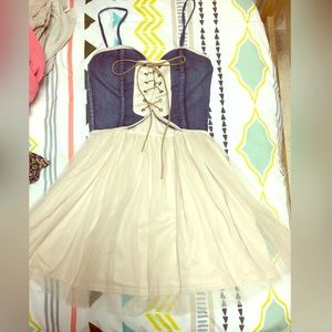 Mustard Seed Short Corset Dress