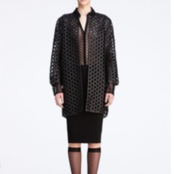 ❌❌sold❌❌Diane Von furstenberg basket net jacket