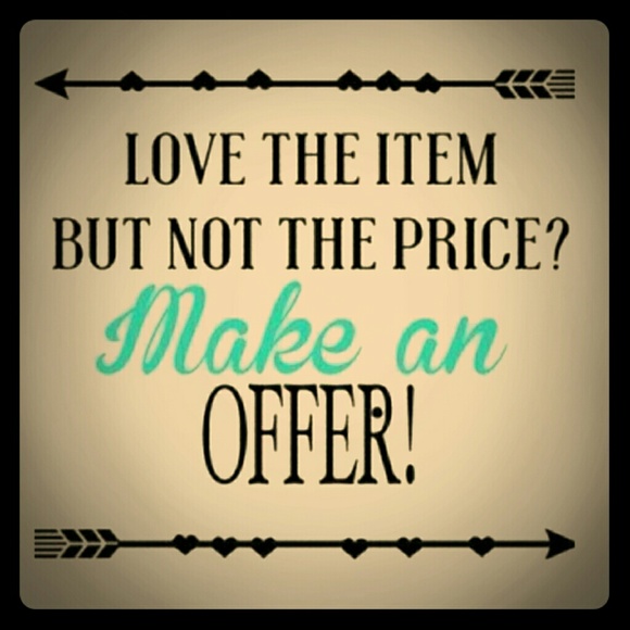 Offers Welcome!
