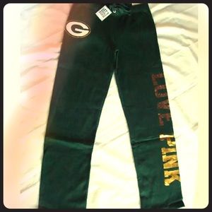🌟NWT: VS Green Bay Packers bling sweatpants
