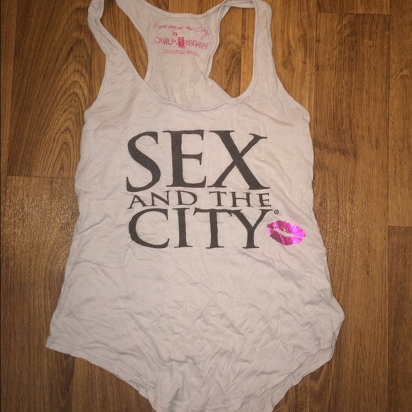 Sex and The City racer back tank.
