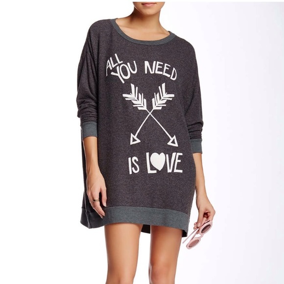 Wildfox Dresses & Skirts - ✨Host Pick✨ Wildfox love sweater dress