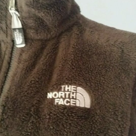 Brown Fleece Osito North Face Jacket, XS - Picture 2 of 4
