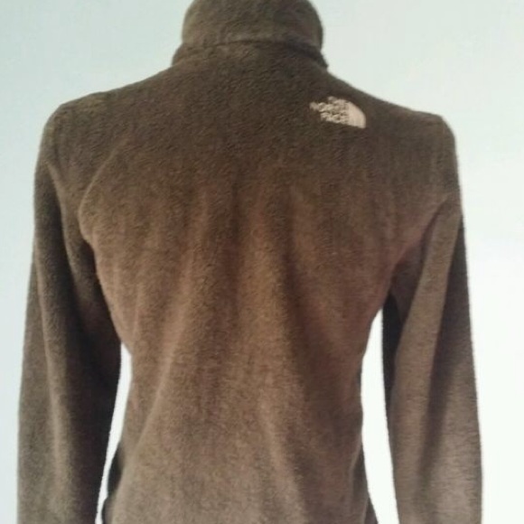 Brown Fleece Osito North Face Jacket, XS - Picture 4 of 4