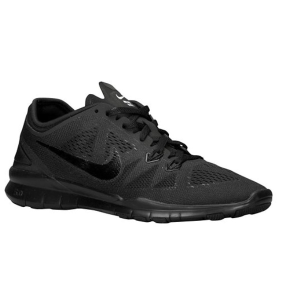 Nike Matte Black Running 5.0 size 6.5. Worn once!
