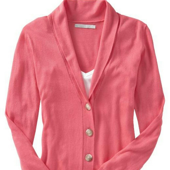 Old navy pink cardigain