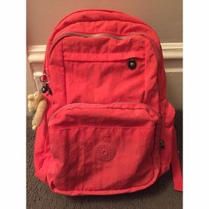 Pink Kipling backpack