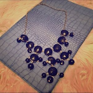 J. Crew black statement necklace