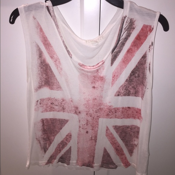 British flag tank
