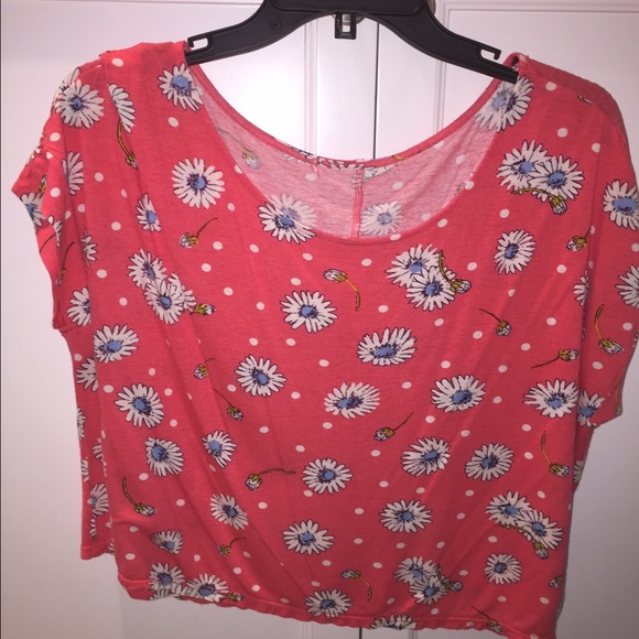 Floral crop top