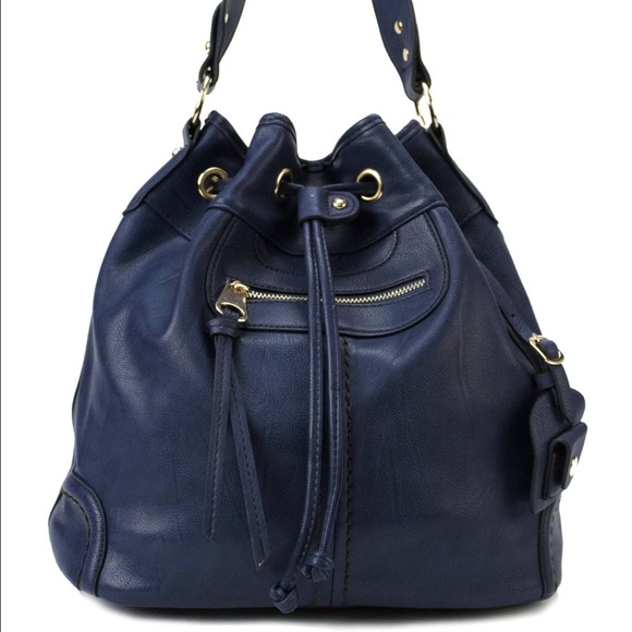 Navy blue purse