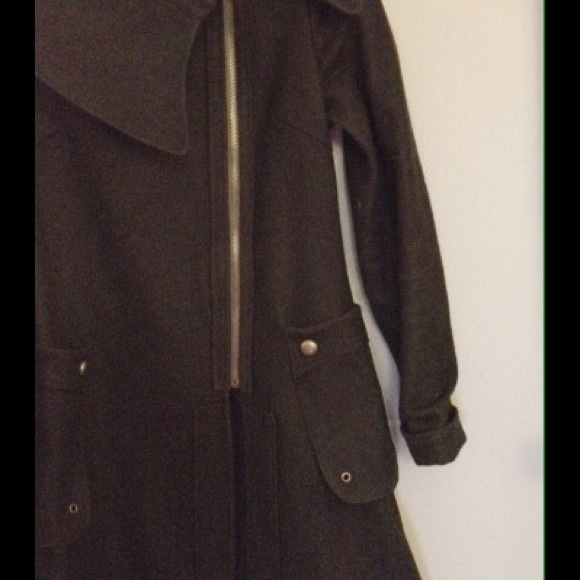 *SOLD* Holy Codi Studio Wool Coat - Picture 2 of 4