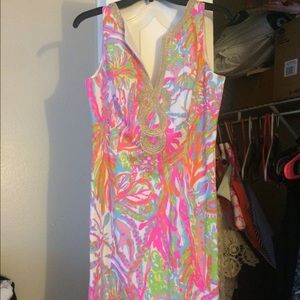 NWT Lilly Pulitzer Janice Shift Scuba to Cuba sz8