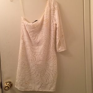 White One Shoulder Dress