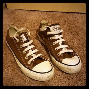 Converse brown sneakers