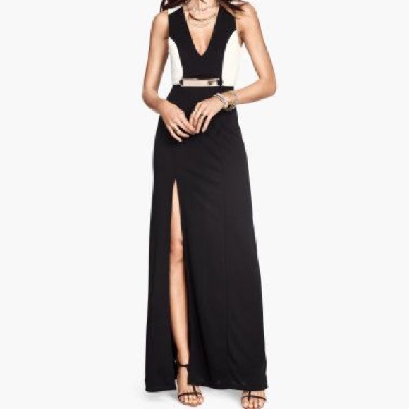 H&M High Slit Dress
