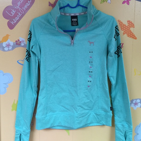Victoria's Secret pink ultimate half zip