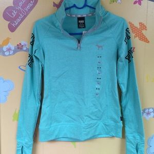 Victoria's Secret pink ultimate half zip
