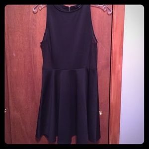 Black dress w mesh sides