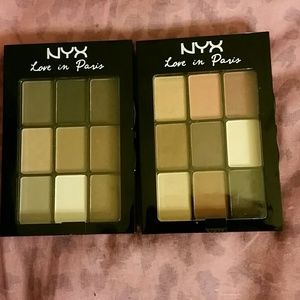 BUNDLE 2 NYX Love In Paris Eyeshadow Palettes
