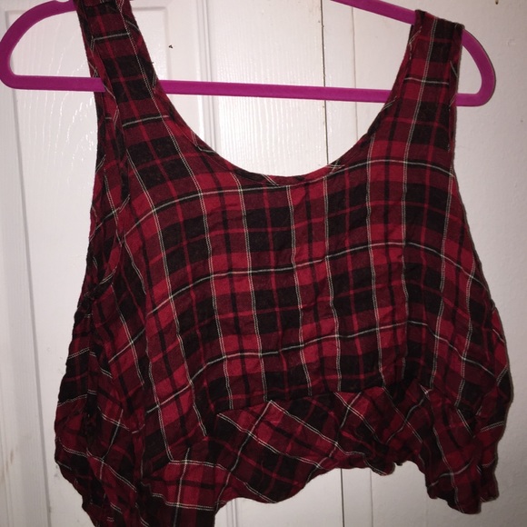 plaid tank top
