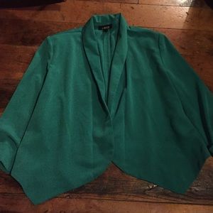 Green Dress Blazer