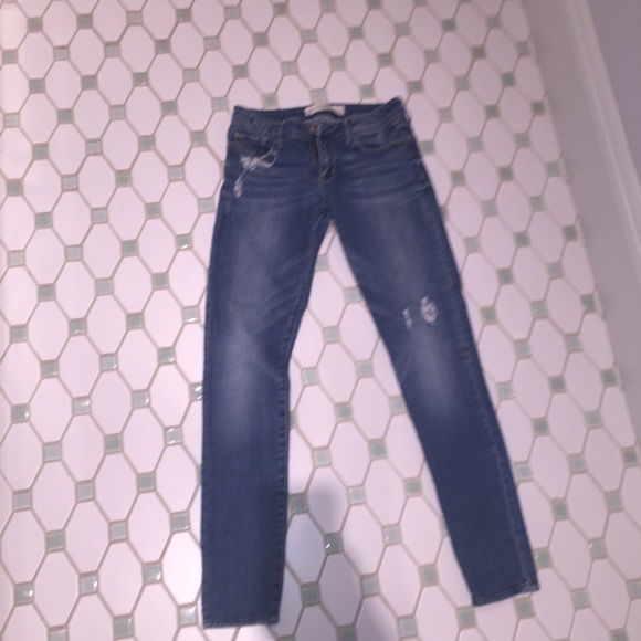 Medium wash jeans